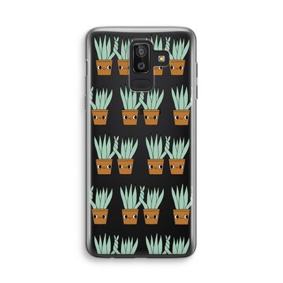 Sansevieria: Samsung Galaxy J8 (2018) Transparant Hoesje