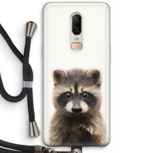 Rocco: OnePlus 6 Transparant Hoesje met koord