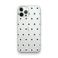 Eyes pattern: iPhone 12 Pro Transparant Hoesje