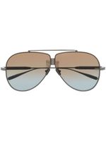 VALENTINO GARAVANI EYEWEAR lunettes de soleil Rockstud à monture aviateur - Noir