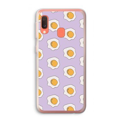 Bacon to my eggs #1: Samsung Galaxy A20e Transparant Hoesje