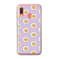 Bacon to my eggs #1: Samsung Galaxy A20e Transparant Hoesje