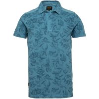 Short sleeve polo light pique pigm blue moon - thumbnail