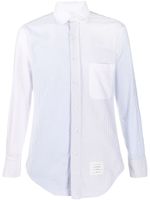 Thom Browne chemise Oxford Fun-Mix - Gris