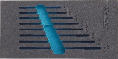 HAZET 2-componenten zachschuiminleg 163-95L · L x B: 342 mm x 172 mm