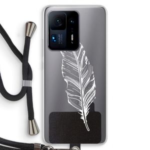 Pluim: Xiaomi Mi Mix 4 Transparant Hoesje met koord