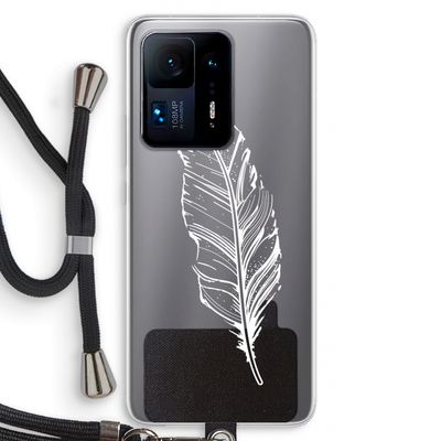 Pluim: Xiaomi Mi Mix 4 Transparant Hoesje met koord