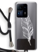 Pluim: Xiaomi Mi Mix 4 Transparant Hoesje met koord