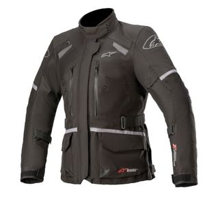 ALPINESTARS Stella Andes V3 Drystar Jacket, Textiel motorjas dames, Zwart-Donker Grijs