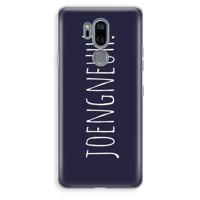 Joengneuh!: LG G7 Thinq Transparant Hoesje