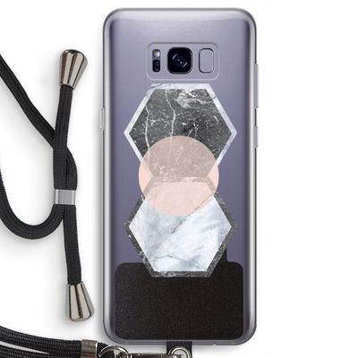 Creatieve toets: Samsung Galaxy S8 Transparant Hoesje met koord