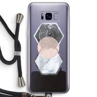 Creatieve toets: Samsung Galaxy S8 Transparant Hoesje met koord