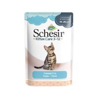 SCHESIR Tonijn in gelei - natvoer voor kittens - 85g