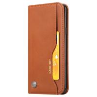 Knead huidtextuur horizontale Flip lederen case voor Galaxy S9 PLUS, met foto frame & houder & kaartsleuven & portemonnee (bruin)