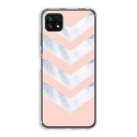 Marmeren pijlen: Samsung Galaxy A22 5G Transparant Hoesje