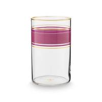 Pip Studio Longdrink glazen - Chique - Roze - Set van 2 - 360ml - thumbnail