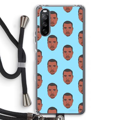 Kanye Call Me?: Sony Sony Xperia 10 III Transparant Hoesje met koord