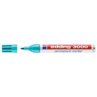 Viltstift edding 3000 rond turquoise 1.5-3mm - thumbnail