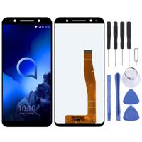 LCD-scherm en digitizer volledige montage voor Alcatel 3L 5034D 5034 (zwart)