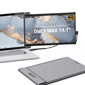 Mobile Pixels DUEX Max computer monitor 35,8 cm (14.1") 1920 x 1080 Pixels Full HD LCD Grijs