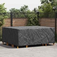 Hoes voor tuinmeubelen Zwart 250 x 210 x 70 cm 600D