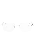 Lindberg lunettes de vue 2487 à design sans monture - Noir