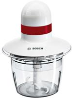 Bosch MMRP1000 elektrische hakmolen 0,8 l 400 W Rood, Transparant, Wit