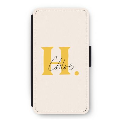 Amber Script: iPhone 11 Pro Flip Hoesje