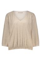 Studio Anneloes Victoria Sequins Top 12199 T-shirt Lange Mouw 1400 Kit