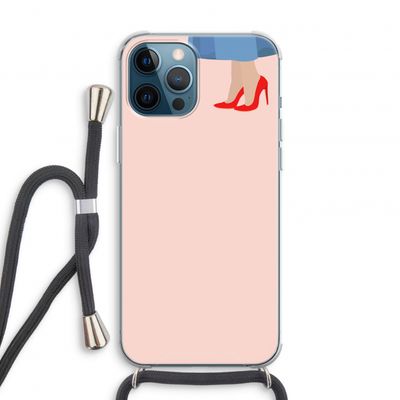 High heels: iPhone 12 Pro Transparant Hoesje met koord