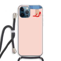 High heels: iPhone 12 Pro Transparant Hoesje met koord