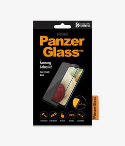 PanzerGlass Case Friendly Samsung Galaxy A12 Screenprotector - Zwart