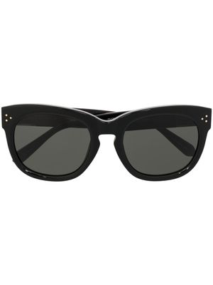 Linda Farrow lunettes de soleil 1384 à monture papillon - Noir