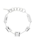 Cult Gaia bracelet de cheville Malaya à breloque logo - Argent