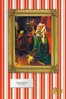 Kunstdruk The Muppet Show - Die Muppetini Hochzeit 61x91cm