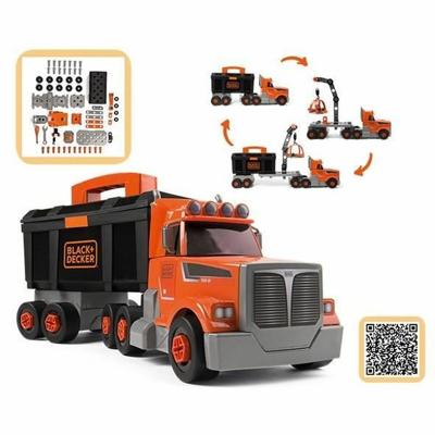 Vrachtwagen Smoby BLACK + DECKER Geel