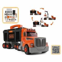 Vrachtwagen Smoby BLACK + DECKER Geel