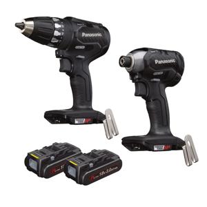 Panasonic Tools EYC231PN2G Accu combiset 2-delig (EY74A3 + EY76A1) 14,4/18V 3.0Ah in Systainer