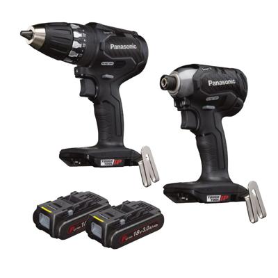 Panasonic Tools EYC231PN2G Accu combiset 2-delig (EY74A3 + EY76A1) 14,4/18V 3.0Ah in Systainer