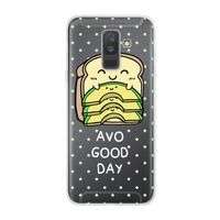 Avo Good Day: Samsung Galaxy A6 Plus (2018) Transparant Hoesje Avo Good Day: Samsung Galaxy A6 Plus (2018) Transparant Hoesje