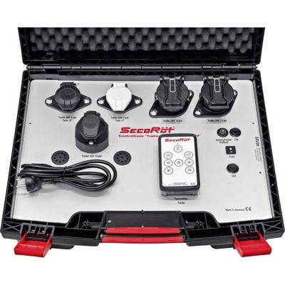 SecoRüt 40320 Testkoffer voor aanhangers 24 V