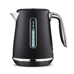 Sage The soft top luxe black truffle Waterkoker Zwart