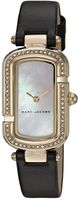 Horlogeband Marc by Marc Jacobs MJ1495 Leder Zwart 12mm