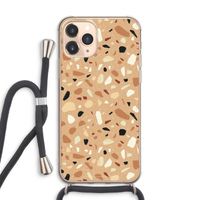Terrazzo N°17: iPhone 11 Pro Max Transparant Hoesje met koord