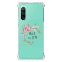 Sony Xperia 10 V Stevig | Bumper Hoesje | Boho Text
