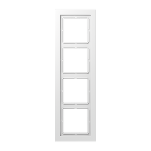 Jung LS Design Afdekraam Alpin Wit 4-voudig Duroplast