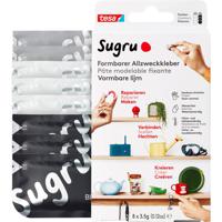 tesa Sugru Kneedlijm 41281-00001-00 Zwart, Wit, Grijs 8 stuk(s)