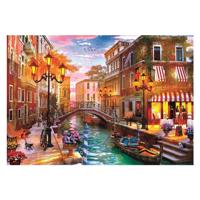Clementoni legpuzzel zonsondergang venetië, 500st.