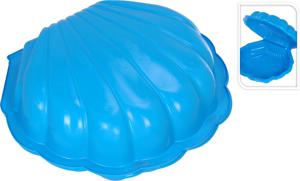 Zandbak schelp blauw