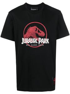 Neil Barrett t-shirt à imprimé Jurassic Park - Noir